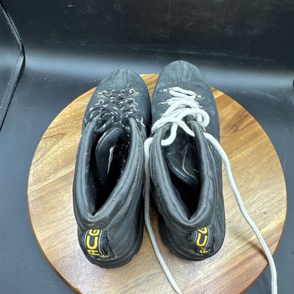 Nike Air Max Goadome ACG Black Leather Waterproof Boots Youth Sz 5.5Y Women's 7 - Picture 7 of 8